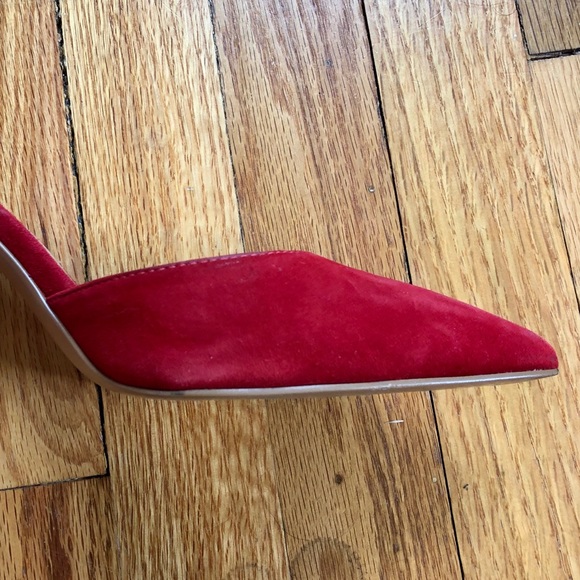 Banana Republic Alicia Heels, Red, Size 8. - Picture 6 of 10
